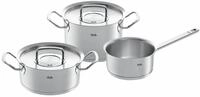 Fissler Topfset 3-tlg. ORIGINAL-PROFI COLLECTION, silber, Edelstahl