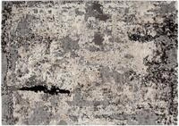 OCI Webteppich 65x130 cm JUWEL, Hellgrau, Materialmix