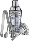 Cilio Bar Set 5tlg COSMOPOLITAN, silber, Edelstahl