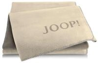 JOOP! Plaid Melange Doubleface, beige, Baumwolle