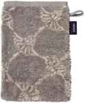 JOOP! Waschhandschuh CORNFLOWER CLASSIC, Graphit, Baumwolle