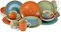 Creatable Kombiservice 24-tlg COUNTRY, multicolour, Steinzeug