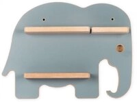 VCM Boarti Tonieregal-Elefant s, grau, Holznachbildung