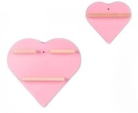 VCM Boarti Tonieregal - Herz Set, rosa, Holznachbildung