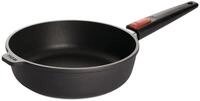 Woll Guss-Hochrandpfanne NOWO TITANIUM, schwarz, Aluguss
