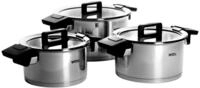 Woll Topfset 6-tlg. CONCEPT, silber, Edelstahl