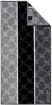 JOOP! Handtuch SIGNATURE, schwarz, Baumwolle