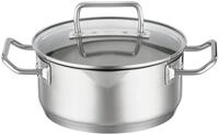 R&ouml;sle Bratentopf EXPERTISO, transparent, Edelstahl