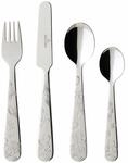 Villeroy &amp; Boch Kinderbesteck 4-tlg. HUNGRY AS A BEAR,...