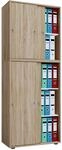 VCM B&uuml;roschrank LONA, Eiche s&auml;gerau/sonoma, Holznachbildung