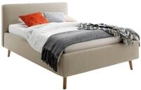 Z2 Polsterbett MATTIS, taupe, Stoff