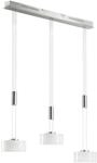 Fischer &amp; Honsel LED-Pendelleuchte 3flg. LAVIN, nickel, Metall