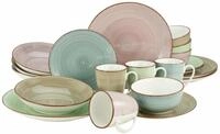 creaTable Kombiservice 20-tlg. SAMBA, multicolour, Porzellan