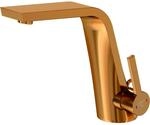 Zurbr&uuml;ggen Waschtisch-Einhebelmischer 260, Rosegold, Messing verchromt