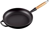LE CREUSET Bratpfanne 28cm Schwarz, schwarz, Eisen