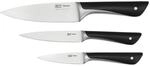 Tefal Jamie Oliver Messerset 3 tlg. JO, schwarz/ silber, Edelstahl