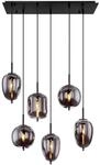 Globo Lighting H&auml;ngeleuchte BLACKY, schwarz, Metall