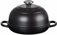 LE CREUSET Brot Br&auml;ter, schwarz, Gusseisen