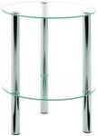 Cantus Beistelltisch EMDEN, klar, Glas