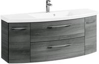Pelipal Waschtischl&ouml;sung CASSCA SPRINT, Graphit, Holznachbildung