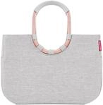 Reisenthel Loopshopper L Frame Twist Sky Rose, grau, Polyester