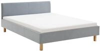 Z2 Polsterbett (120) LENA, blau, Stoff
