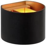 Lucide Wandleuchte XIO, schwarz, Aluminium