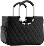 Reisenthel Loopshopper L Rhombus Black, schwarz, Polyethylen