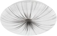 Eglo Leuchten LED-Deckenleuchte NIEVES, silber, Metall
