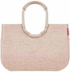 Reisenthel loopshopper L FRAME TWIST COFFEE, creme, Polyester
