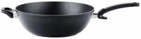 Fissler Wok 32 cm ADAMANT, schwarz, Aluminium