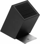 WMF Unbest&uuml;ckter Messerblock Black, schwarz, Holz