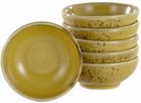 Creatable Sojaschale 6-tlg NATURE COLLECTION, curry, Steinzeug