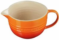 LE CREUSET R&uuml;hrsch&uuml;ssel 27 cm, rot, Steinzeug
