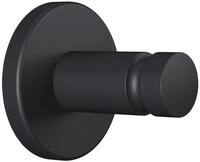 Tesa Handtuchhaken MOON BLACK, schwarz, Metall