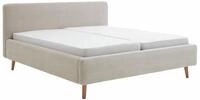 XORA Polsterbettgestell MATTIS, beige, Cord