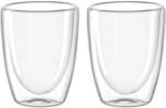 Leonardo Kaffeebecher 2er-Set DUO, klar, Glas