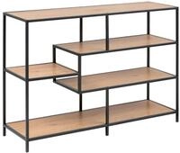 Z2 B&uuml;cherregal SEAFORD, wildeiche, Holznachbildung