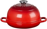 LE CREUSET Brot Br&auml;ter 24cm Kirschrot, rot, Gusseisen
