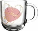 Leonardo Geschenktasse Beste Mama EMOZIONE, apricot, Glas
