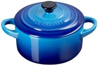 LE CREUSET Mini Cocotte 10cm Azure, blau, Steinzeug