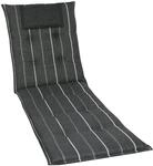 Go-De Rollliegenauflage 23524, grau, Stoff