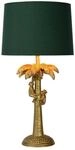 Lucide Tischlampe COCONUT, gold, Kunststoff