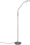 Trio Leuchten LED-Touch-Stehleuchte MONZA, silber, Nickel matt