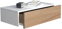 VCM Wandschublade USAL, weiss/braun, Holznachbildung