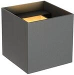 Lucide Wandleuchte XIO, grau, Aluminium