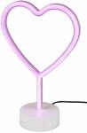 Reality Leuchten LED-Tischleuchte HEART FUN, Kunststoff