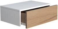 VCM Wandschublade USAL, weiss/braun, Holznachbildung