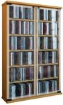 VCM CD/DVD M&ouml;bel GALERIE, buche, Holznachbildung
