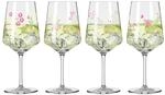 Ritzenhoff Hugo 4er-Set SOMMERTAU, multicolour, Kristallglas